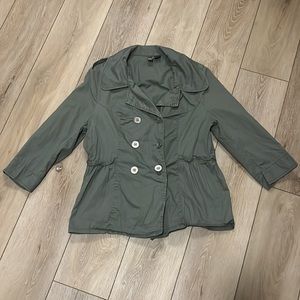 Size L Serenade 3/4 Sleeve Military Style Jacket